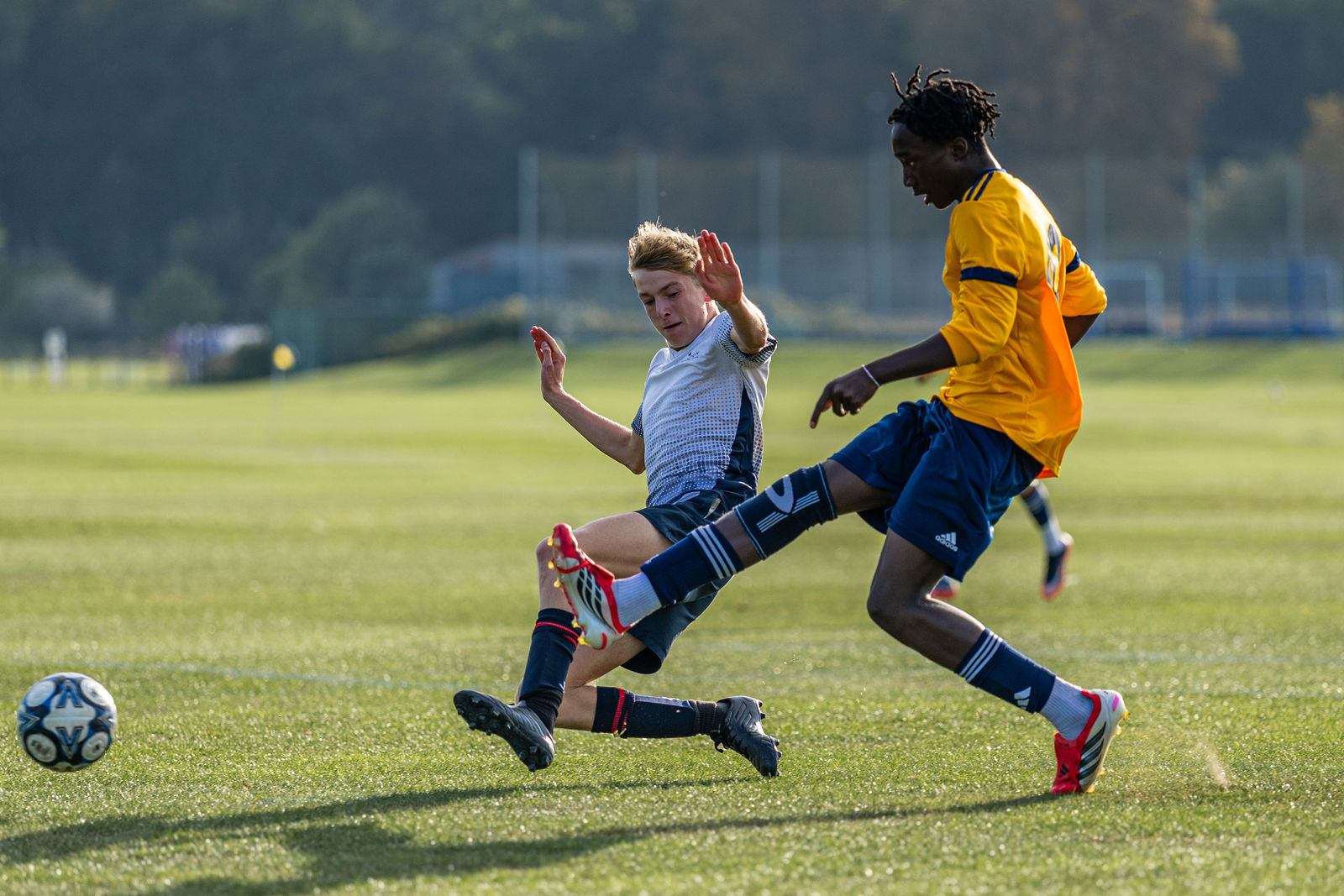 2nd XI v Taunton School match action, frame 02