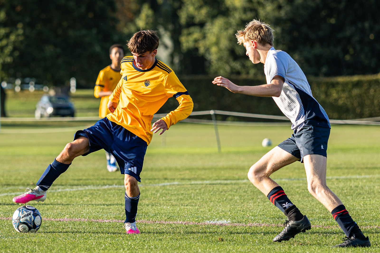 2nd XI v Taunton School match action, frame 04